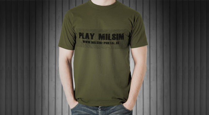 Tričko MilSim portál